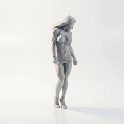 Mô hình nữ vận động viên - File in 3D (Athletic Woman Figurine)