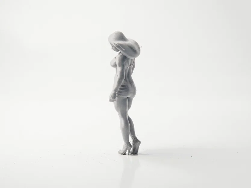 Mô hình nữ vận động viên - File in 3D (Athletic Woman Figurine) - Image 4