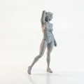 Mô hình tượng 3D Nữ vận động viên khỏe khoắn - File in 3D Fitness - Thumbnail 2