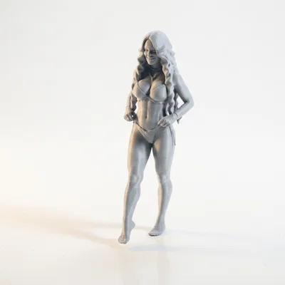 Mô hình tượng nữ khỏe khoắn - File in 3D chất lượng cao