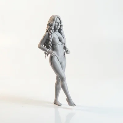 Mô hình tượng nữ khỏe khoắn - File in 3D chất lượng cao