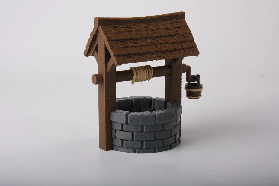 Giếng Ước Trang Trí Hồ Cá (Wishing Well Aquarium Decor) - Image 2