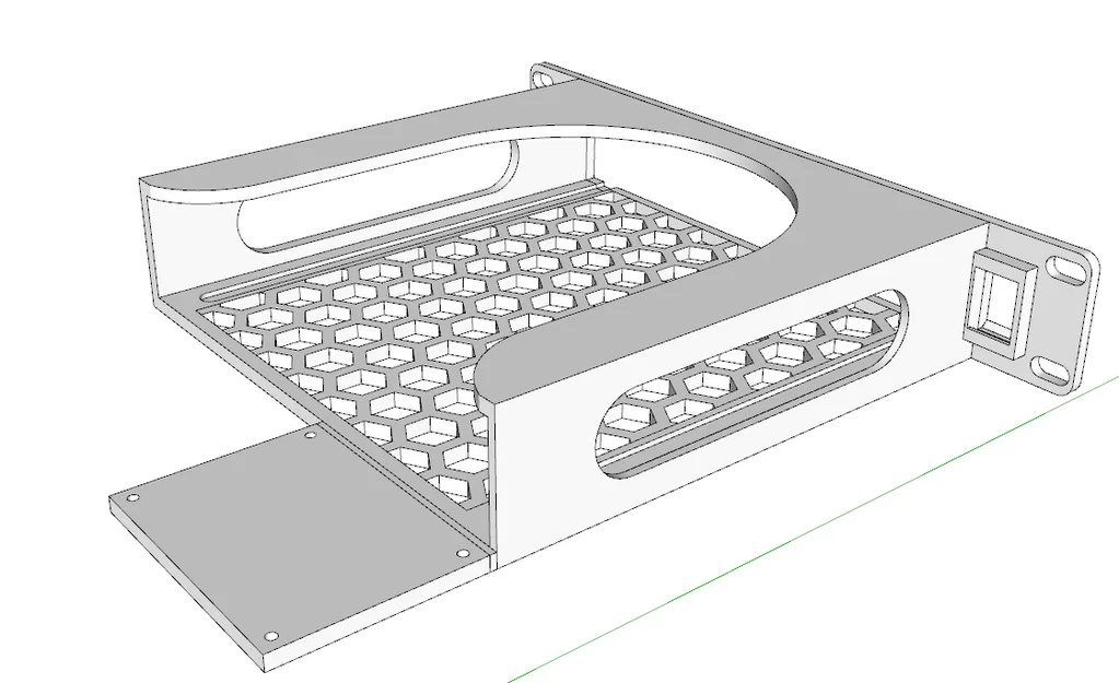 Khung gắn (Rack) cho máy tính Lenovo ThinkCentre M910q - Image 3