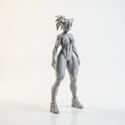 Mô hình 3D Nữ vận động viên Athletic Female Figurine (File STL)