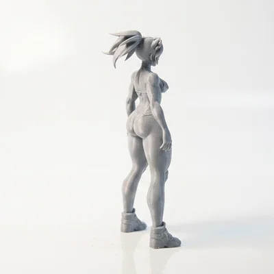 Mô hình 3D Nữ vận động viên Athletic Female Figurine (File STL)