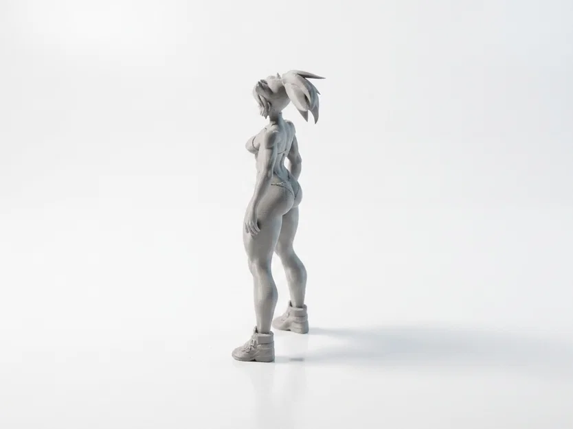 Mô hình 3D Nữ vận động viên Athletic Female Figurine (File STL) - Image 4