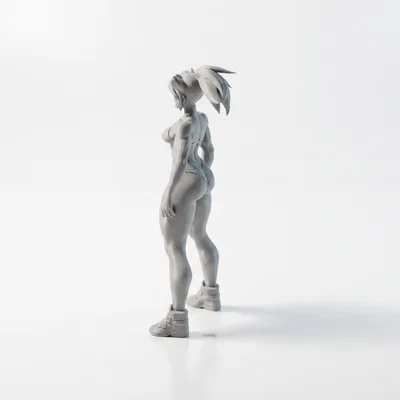 Mô hình 3D Nữ vận động viên Athletic Female Figurine (File STL)
