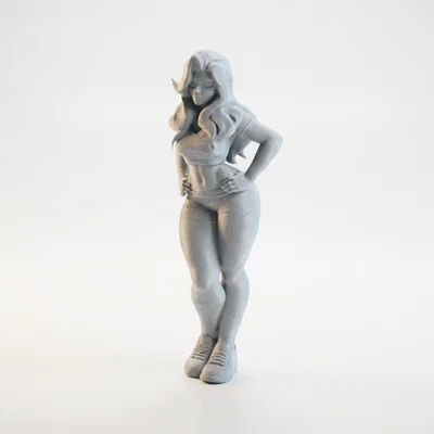 Mô hình 3D Cheerleader năng động, khỏe khoắn