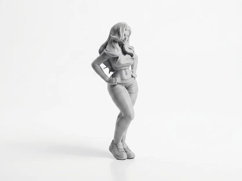Mô hình 3D Cheerleader năng động, khỏe khoắn - Image 2