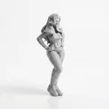 Mô hình 3D Cheerleader năng động, khỏe khoắn - Thumbnail 2