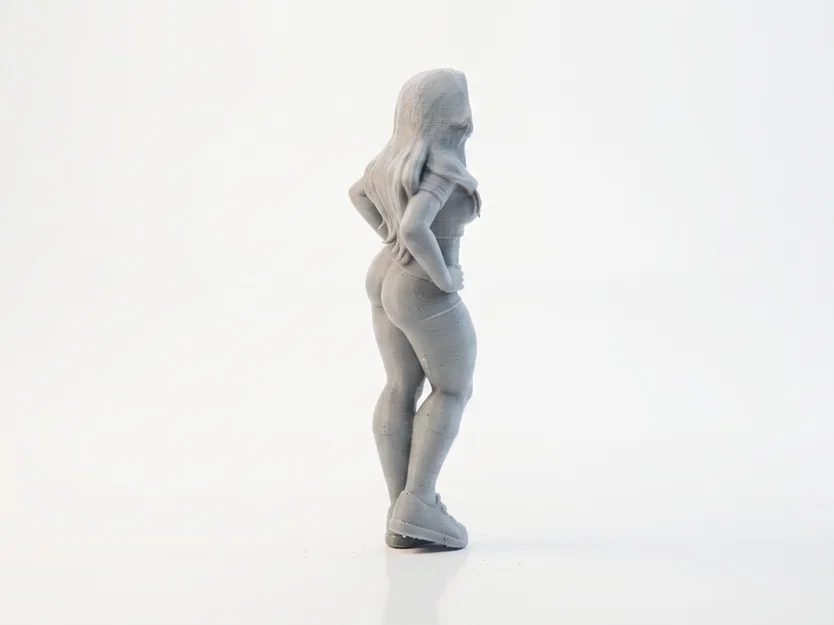 Mô hình 3D Cheerleader năng động, khỏe khoắn - Image 3