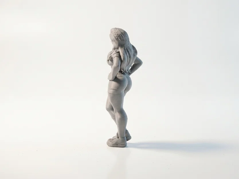 Mô hình 3D Cheerleader năng động, khỏe khoắn - Image 4