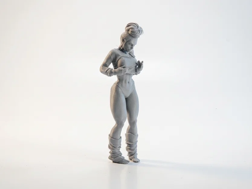 Mô hình 3D nữ vận động viên khỏe khoắn - Image 2