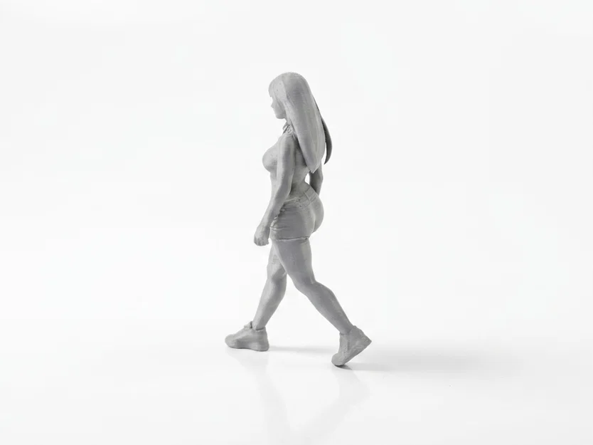 Mô hình tượng nữ thể thao đang bước đi - 3D Printable - Image 4