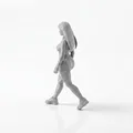 Mô hình tượng nữ thể thao đang bước đi - 3D Printable - Thumbnail 4