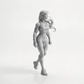 Mô hình 3D in được - Tượng nữ vận động viên đang bước đi - Thumbnail 2