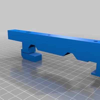 Giá đỡ tấm chắn bụi máy tiện mini WM210 in 3D