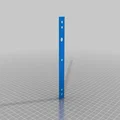 Giá đỡ tấm chắn bụi máy tiện mini WM210 in 3D - Thumbnail 3