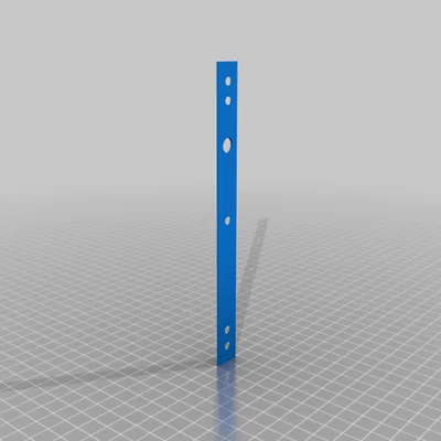 Giá đỡ tấm chắn bụi máy tiện mini WM210 in 3D