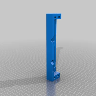 Giá đỡ tấm chắn bụi máy tiện mini WM210 in 3D