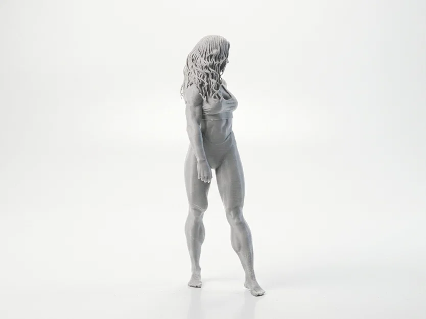 Mô hình tượng nữ vận động viên 3D (Fit Lady Pose) - File STL in 3D - Image 3