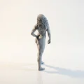 Mô hình tượng nữ vận động viên 3D (Fit Lady Pose) - File STL in 3D - Thumbnail 4