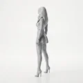 Mô hình 3D cô nàng vận động viên khỏe khoắn - Sẵn sàng in - Thumbnail 4
