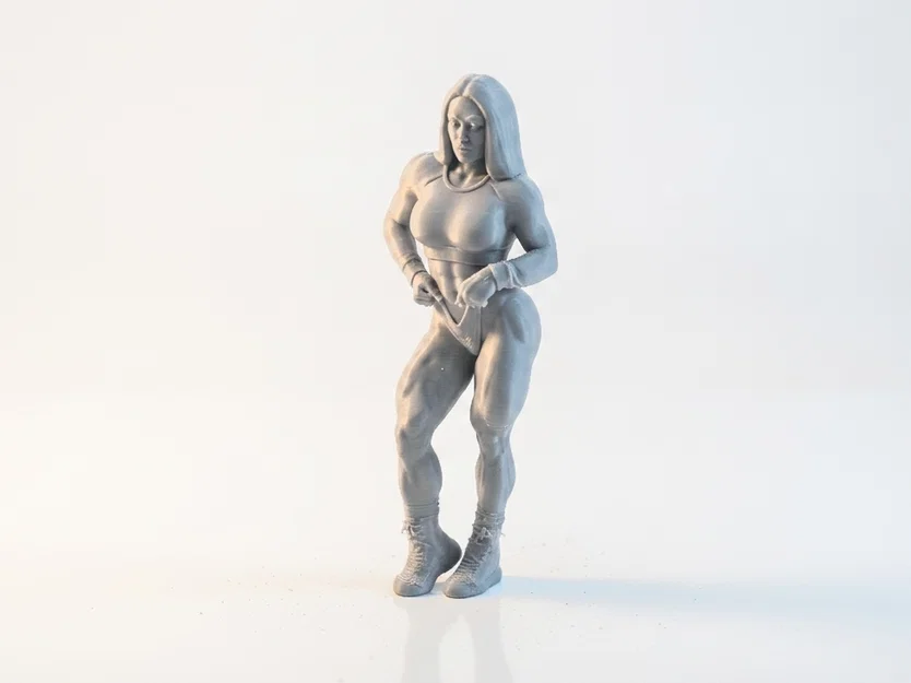 Mô hình 3D Nữ Vận Động Viên Thể Hình (Fitness Lady) - Image 1