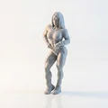 Mô hình 3D Nữ Vận Động Viên Thể Hình (Fitness Lady) - Thumbnail 1