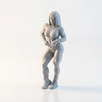 Mô hình 3D Nữ Vận Động Viên Thể Hình (Fitness Lady)