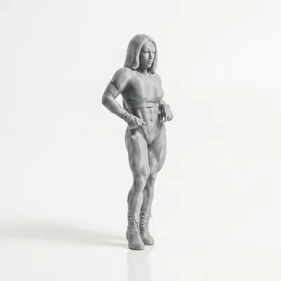 Mô hình 3D Nữ Vận Động Viên Thể Hình (Fitness Lady)
