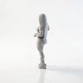 Mô hình 3D Nữ Vận Động Viên Thể Hình (Fitness Lady) - Thumbnail 4