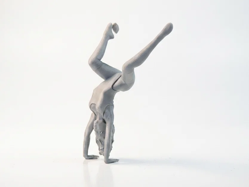 Mô hình 3D in được: Tượng cô gái tập Yoga tư thế dẻo dai - Image 2