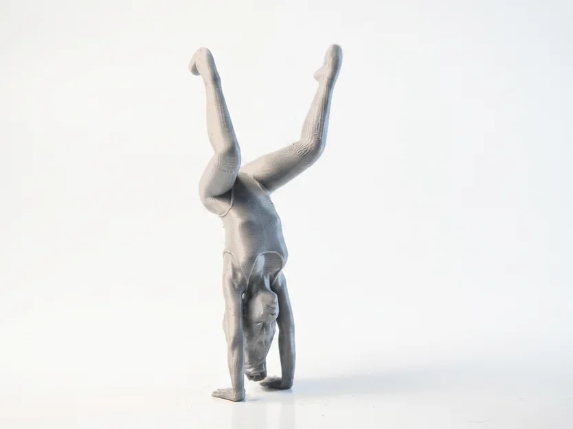 Mô hình 3D in được: Tượng cô gái tập Yoga tư thế dẻo dai - Image 3