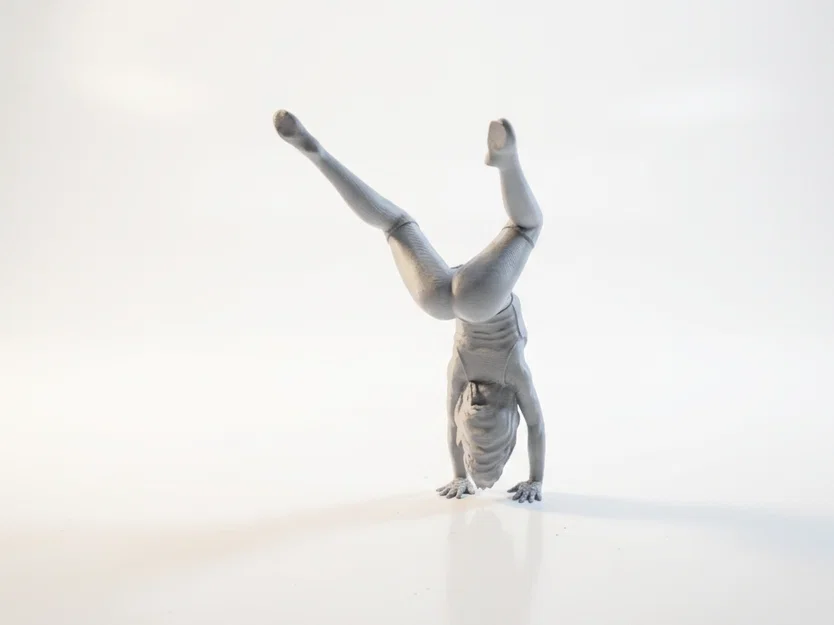 Mô hình 3D in được: Tượng cô gái tập Yoga tư thế dẻo dai - Image 4