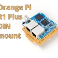 Giá đỡ Orange Pi R1 Plus LTS cho thanh ray DIN 35mm - Thumbnail 1