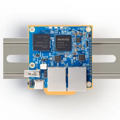 Giá đỡ Orange Pi R1 Plus LTS cho thanh ray DIN 35mm
