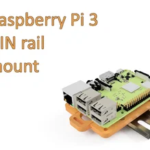 Giá đỡ Orange Pi R1 Plus LTS cho thanh ray DIN 35mm