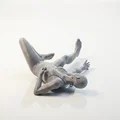 Mô hình tượng nữ võ sĩ tung cú đá bay (Flying Kick) - File in 3D - Thumbnail 4