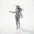 Mô hình Nữ thần rừng Fantasy 3D Printable - Thumbnail 1