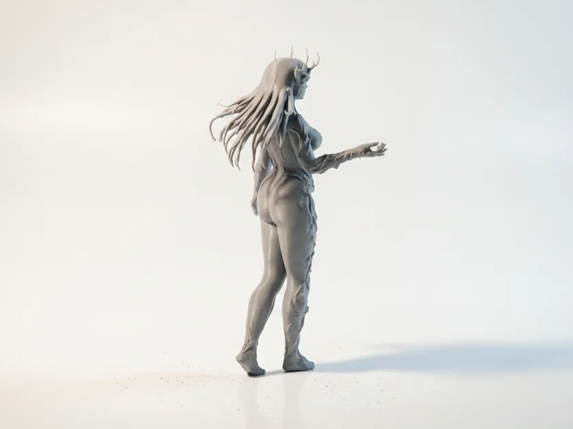 Mô hình Nữ thần rừng Fantasy 3D Printable - Image 3