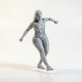 Mô hình 3D nữ vận động viên bóng đá đầy năng động - Thumbnail 2