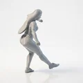Mô hình 3D nữ vận động viên bóng đá đầy năng động - Thumbnail 3