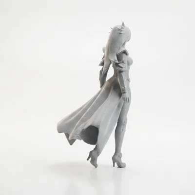 Mô hình tượng nữ chiến binh giáp tương lai in 3D
