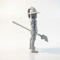 Mô hình 3D Nữ Pháp Sư Ngân Hà - Galactic Wizard Lady Figurine - Thumbnail 3