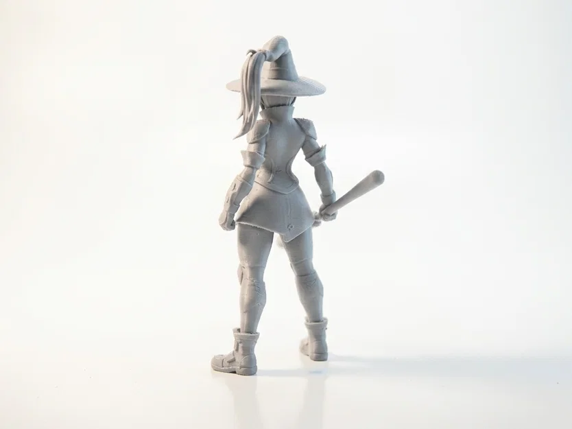Mô hình 3D Nữ Pháp Sư Ngân Hà - Galactic Wizard Lady Figurine - Image 4