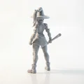 Mô hình 3D Nữ Pháp Sư Ngân Hà - Galactic Wizard Lady Figurine - Thumbnail 4