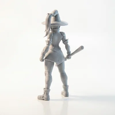 Mô hình 3D Nữ Pháp Sư Ngân Hà - Galactic Wizard Lady Figurine