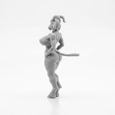 Mô hình 3D cô nàng dê nhân hình (Goat Lady) - File STL chất lượng cao