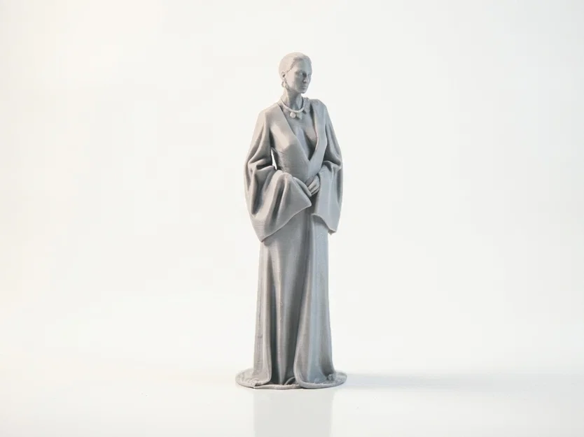 Mô hình tượng nữ quý cô thanh lịch - Tệp in 3D nghệ thuật - Image 2